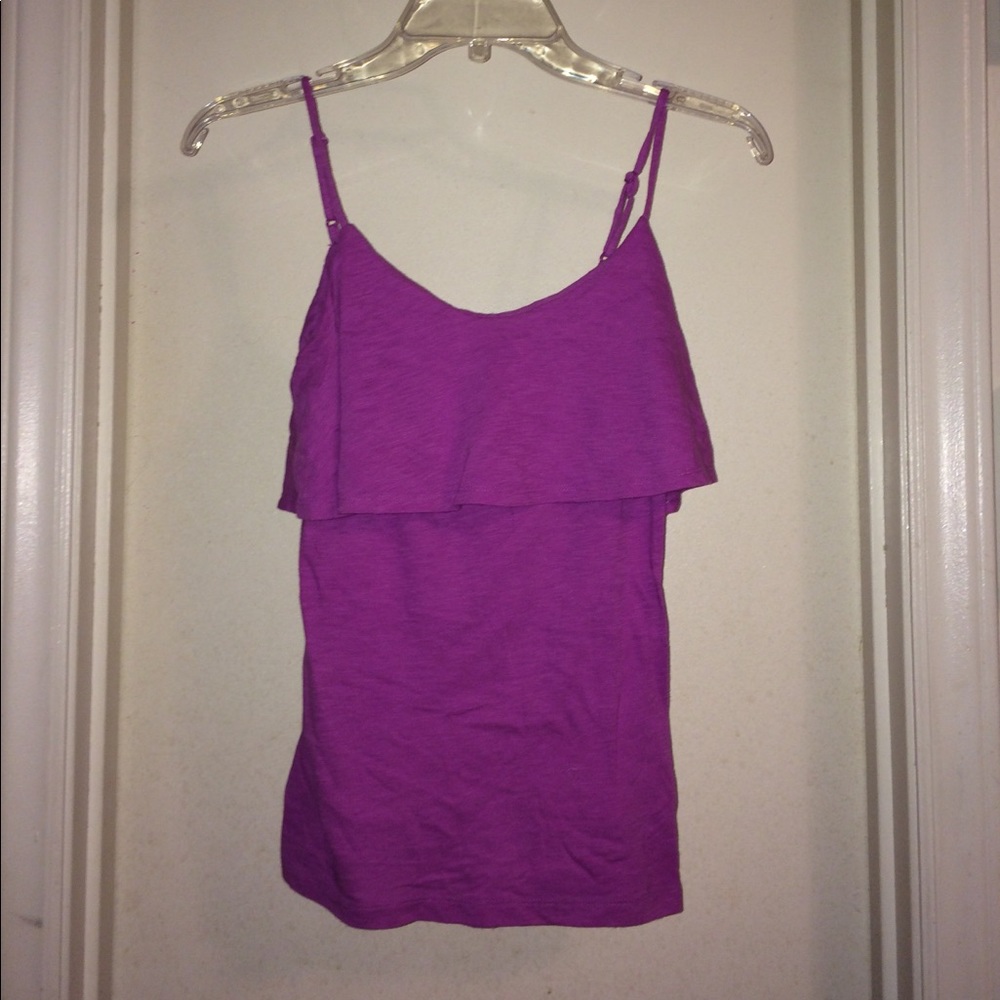 Purple tank